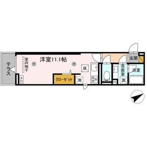 ワンルーム 間取り図