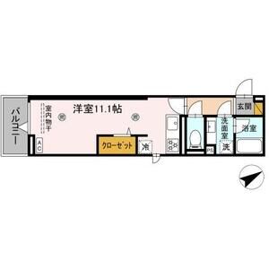 ワンルーム 間取り図