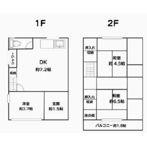 3LDK 間取り図
