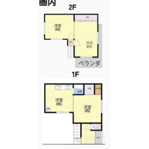3DK 間取り図