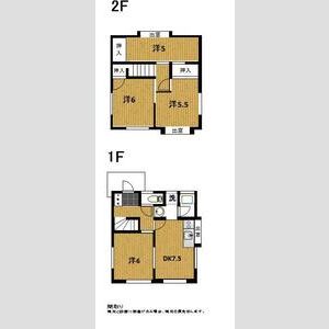 4DK 間取り図