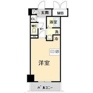 ワンルーム 間取り図