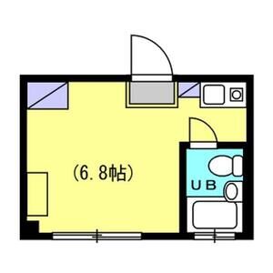 ワンルーム 間取り図