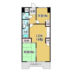 3LDK 間取り図