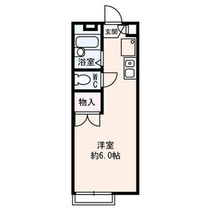 ワンルーム 間取り図