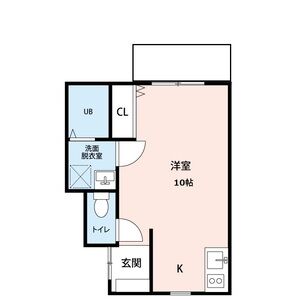 ワンルーム 間取り図