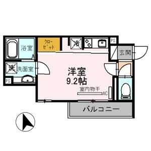 ワンルーム 間取り図