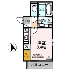 ワンルーム 間取り図