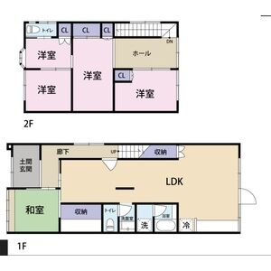 5LDK 間取り図