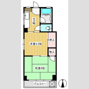 2K 間取り図