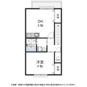 1DK 間取り図