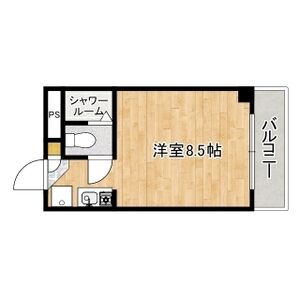 ワンルーム 間取り図