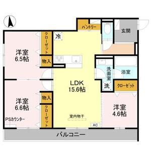 3LDK 間取り図