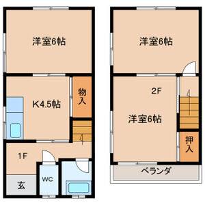 3K 間取り図