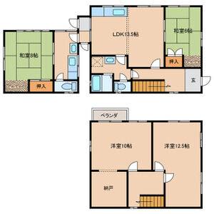 4LDK 間取り図