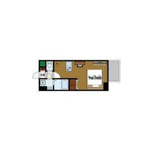 ワンルーム 間取り図