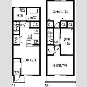 3LDK 間取り図