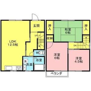3LDK 間取り図