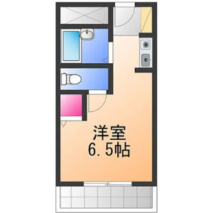 ワンルーム 間取り図