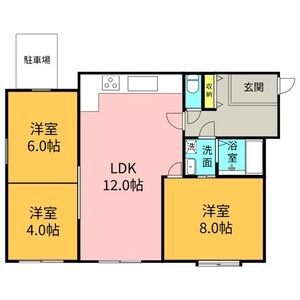 3LDK 間取り図