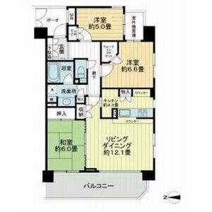 3LDK 間取り図