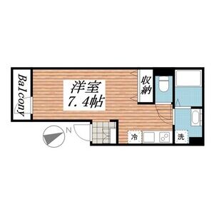 ワンルーム 間取り図