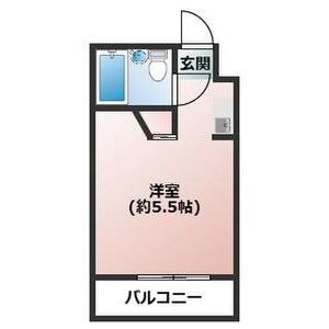 ワンルーム 間取り図