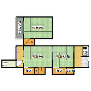 3K 間取り図