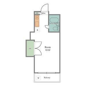 ワンルーム 間取り図