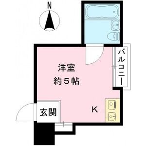 ワンルーム 間取り図