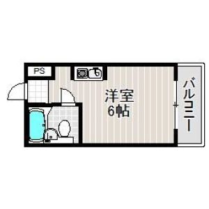 ワンルーム 間取り図