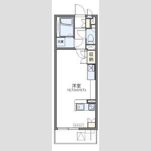 ワンルーム 間取り図