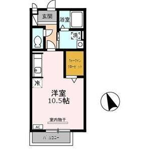 ワンルーム 間取り図