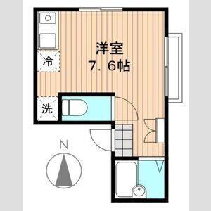 ワンルーム 間取り図