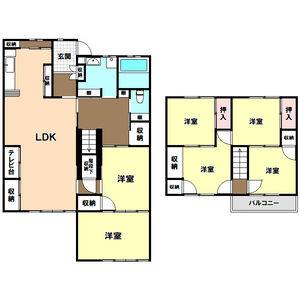 6LDK 間取り図