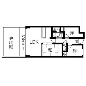 3LDK 間取り図