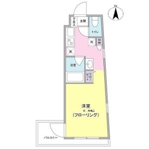 ワンルーム 間取り図