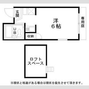 ワンルーム 間取り図