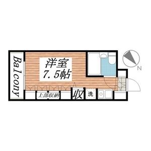ワンルーム 間取り図