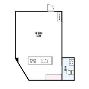 ワンルーム 間取り図