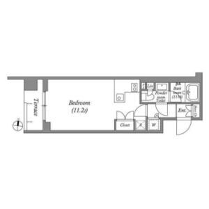 ワンルーム 間取り図