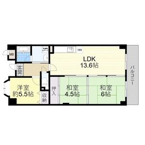 3LDK 間取り図