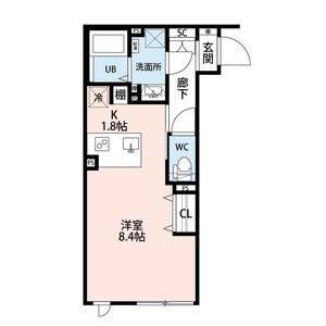 ワンルーム 間取り図