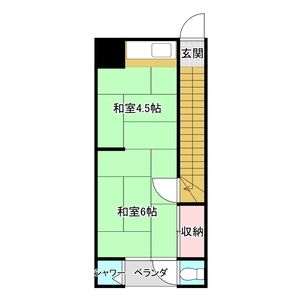 2K 間取り図