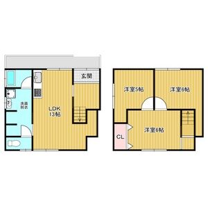 3LDK 間取り図