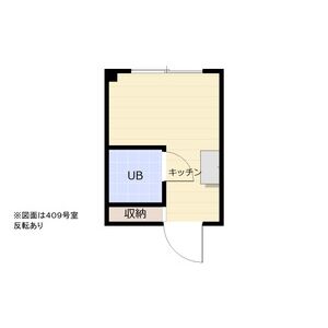ワンルーム 間取り図