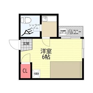 ワンルーム 間取り図