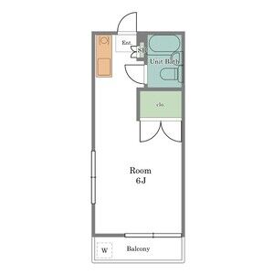 ワンルーム 間取り図