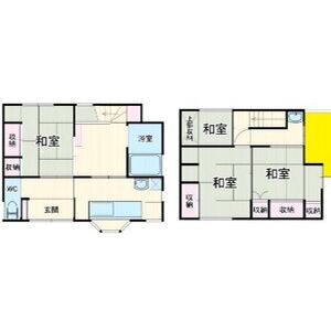 3DK 間取り図