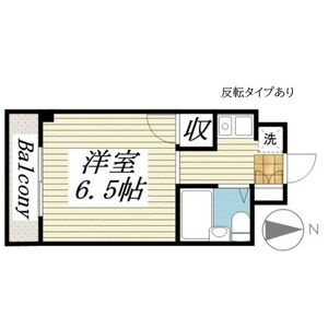ワンルーム 間取り図
